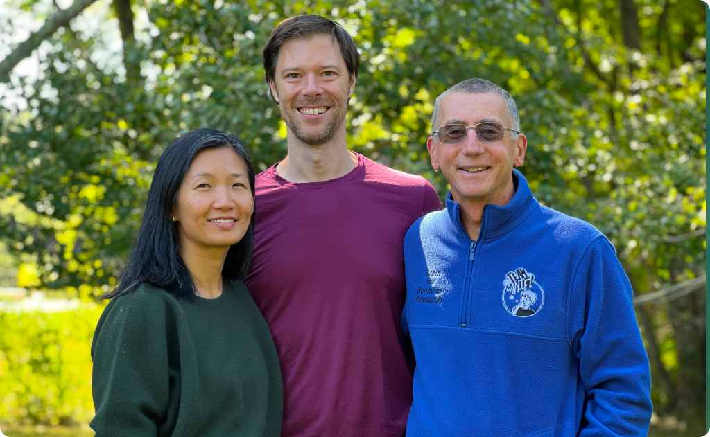 Mimi Liu, Brady Richards, and Dr. Rob Laitman, Doro Mind founders